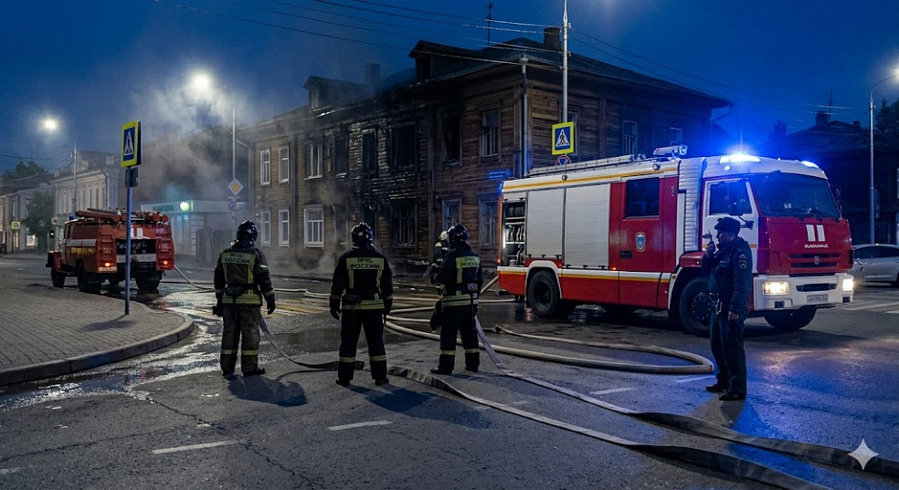 При пожаре в жилом доме в Пыть-Яхе погибла женщина, эвакуированы 30 человек